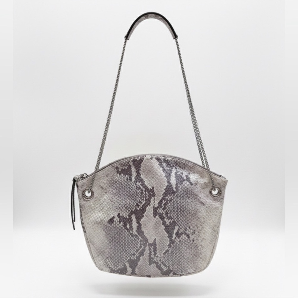 Henri Bendel "The Bean" Snakeprint Crossbody 💎🦄EXTREMELY RARE🦄💎 EUC So Gorgeous